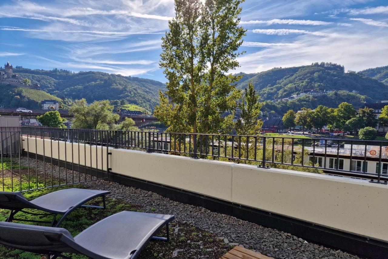 Vivamosel: Appartement Mit Mosel & Burgblick - Balkon - Parken - Aufzug - Fahrradraum Κόχεμ Εξωτερικό φωτογραφία