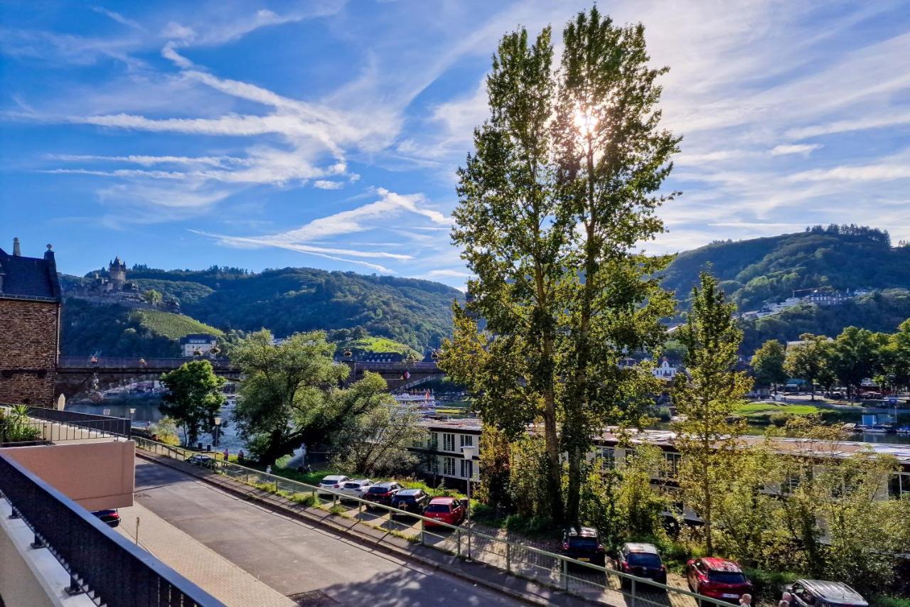 Vivamosel: Appartement Mit Mosel & Burgblick - Balkon - Parken - Aufzug - Fahrradraum Κόχεμ Εξωτερικό φωτογραφία